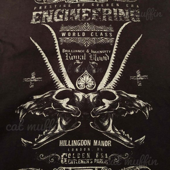 SERPENTINE ENGINEERING BLACK T SHIRT sz SM - Picture 4 of 4